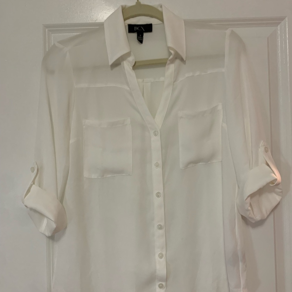 BCX White Blouse
